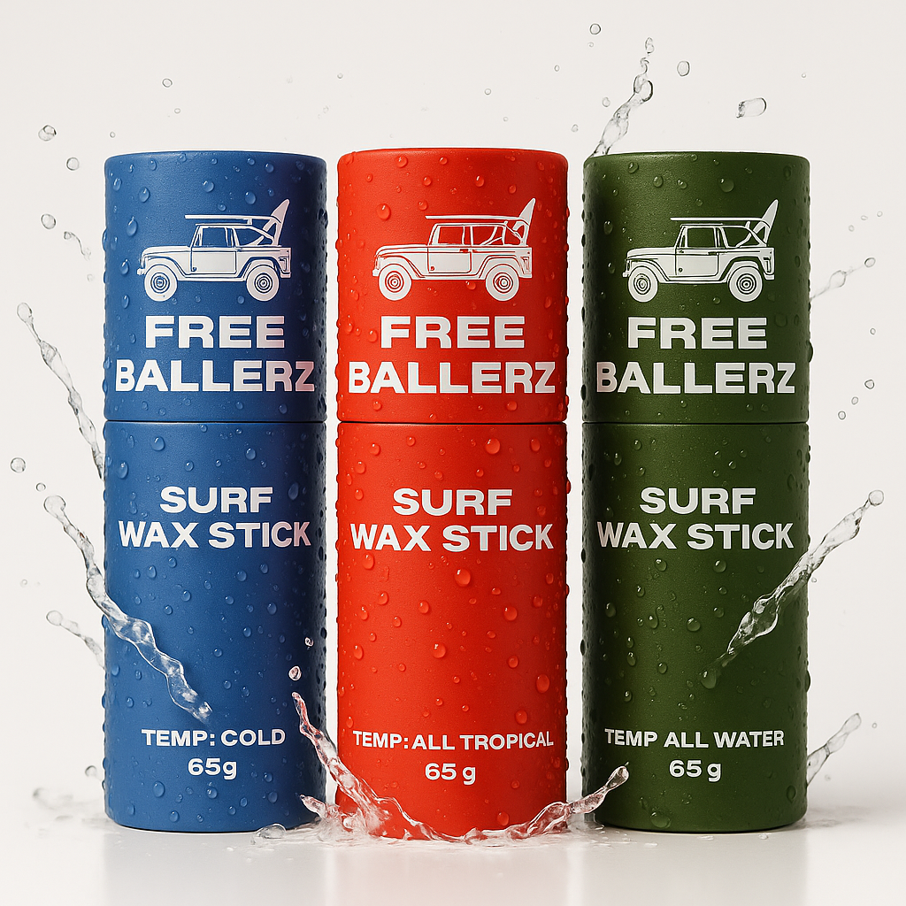 3 x Surf Wax Sticks - ALL TEMPS