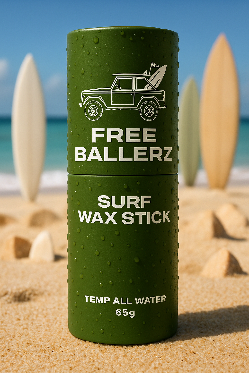 3 x Surf Wax Sticks - ALL TEMPS